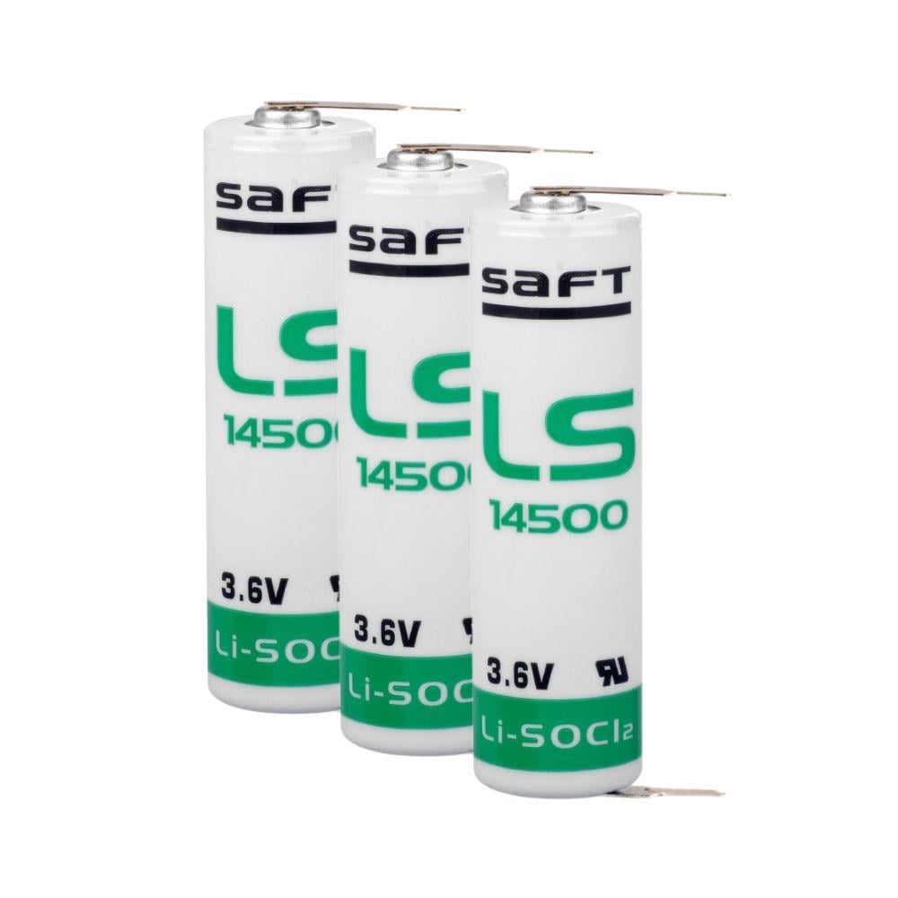 Saft LS 14500 AA Size - 2PT Lithium Pil - 2 Pinli (3 Lü Paket)