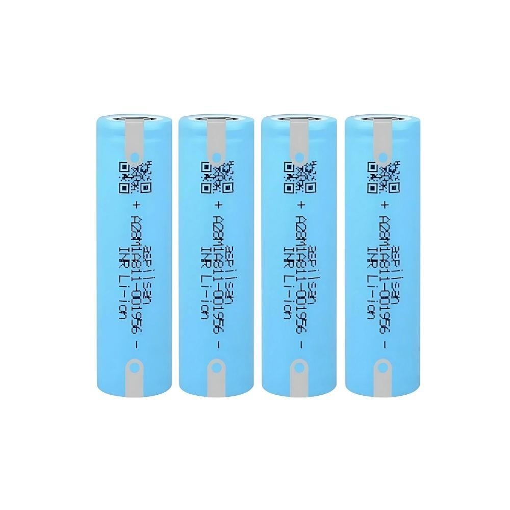 Aspilsan INR18650A28 - 3.7V 2800 mAh Li-ion Şarjlı Pil - 25A 4 Lü  (+ - Pinli)