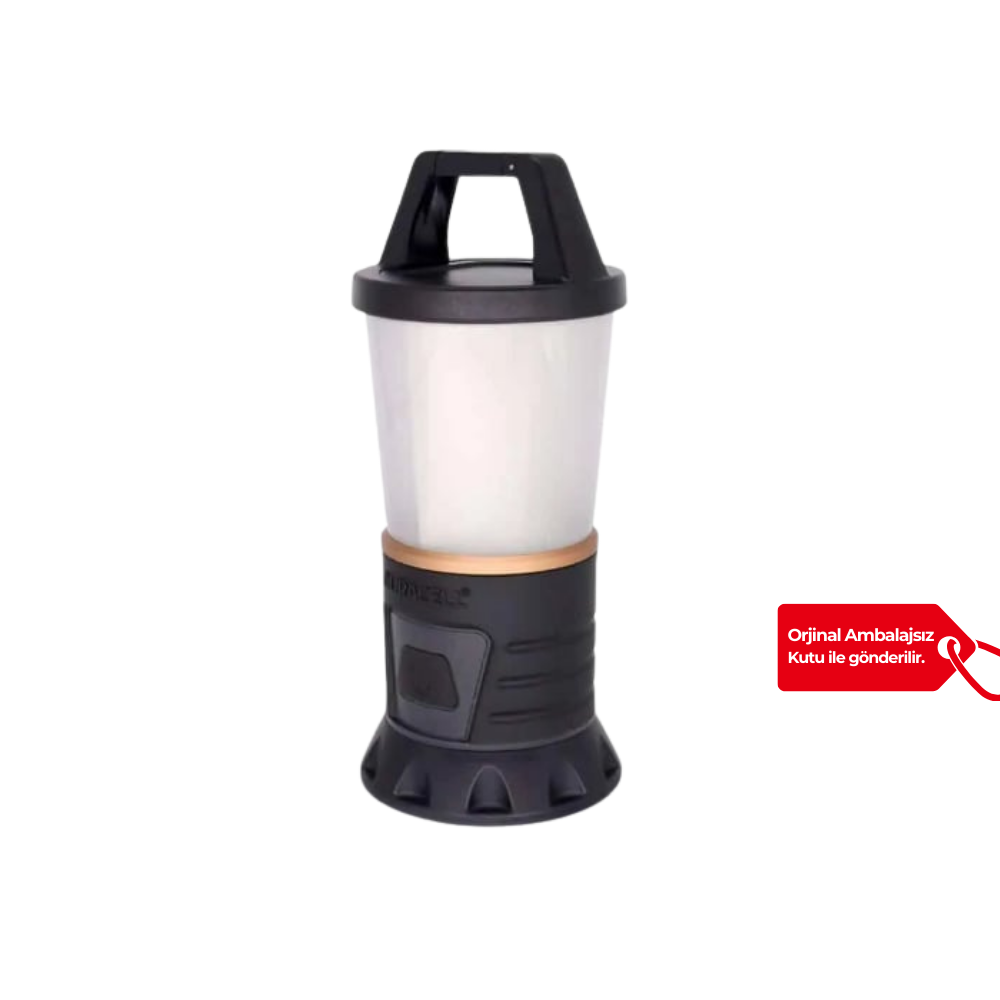 Duracell 600 Lümen Ledli 360° ve 180° Aydınlatmalı El Feneri + 3 AA Piller Dahil - K