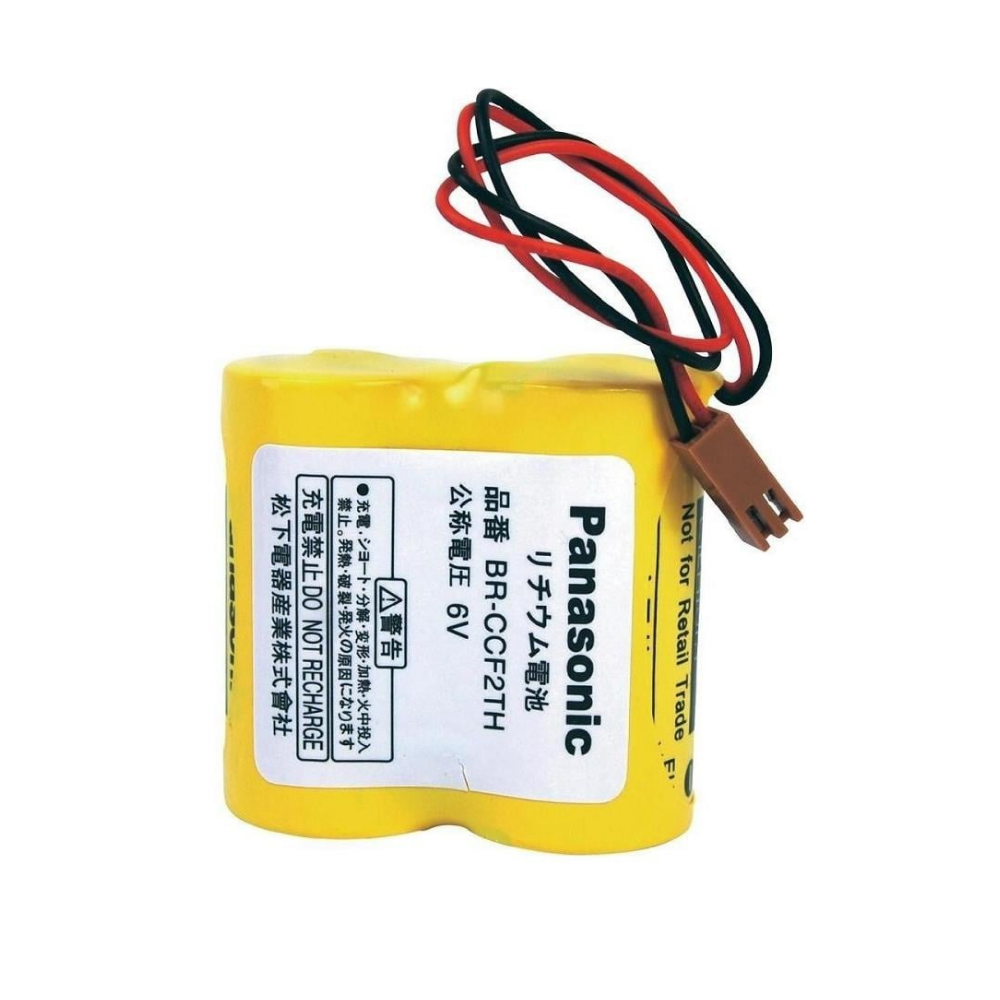 Panasonic 2S1P BR-CCF2TH - 6V Lithium Pil - Kablo - Konnektör