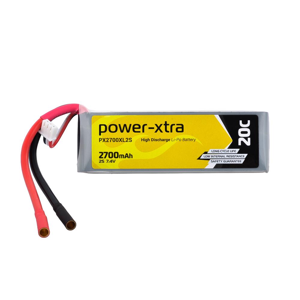Power-Xtra PX2700XL2S - 2S1P - 7.4V 2700 mAh Li-Polymer Pil -20C