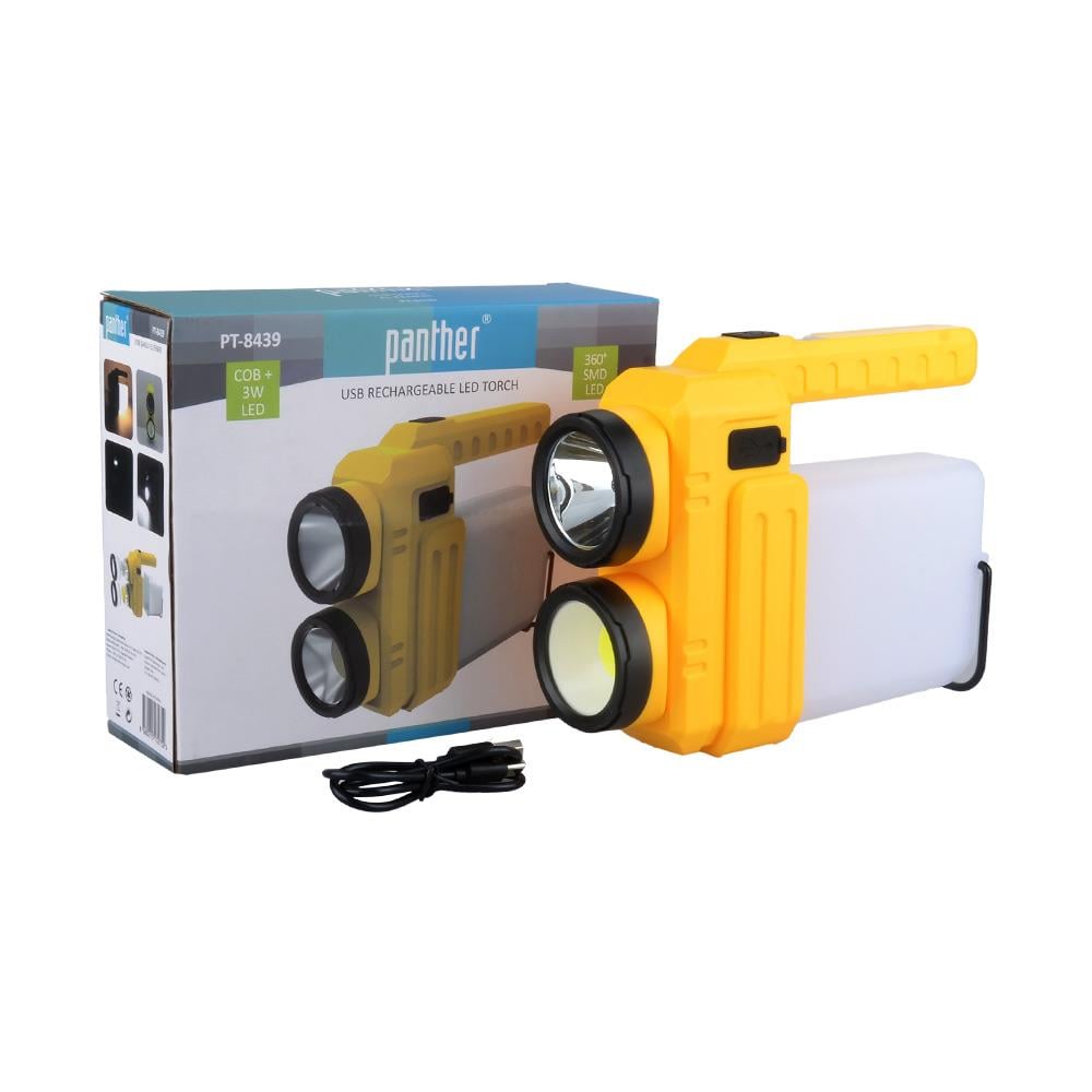 Panther PT-8439 Dimmerli Şarjlı El Feneri