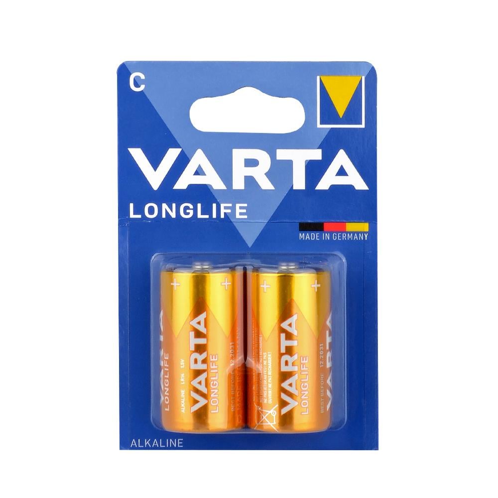 Varta 4114 Longlife C Orta Boy Pil 2li