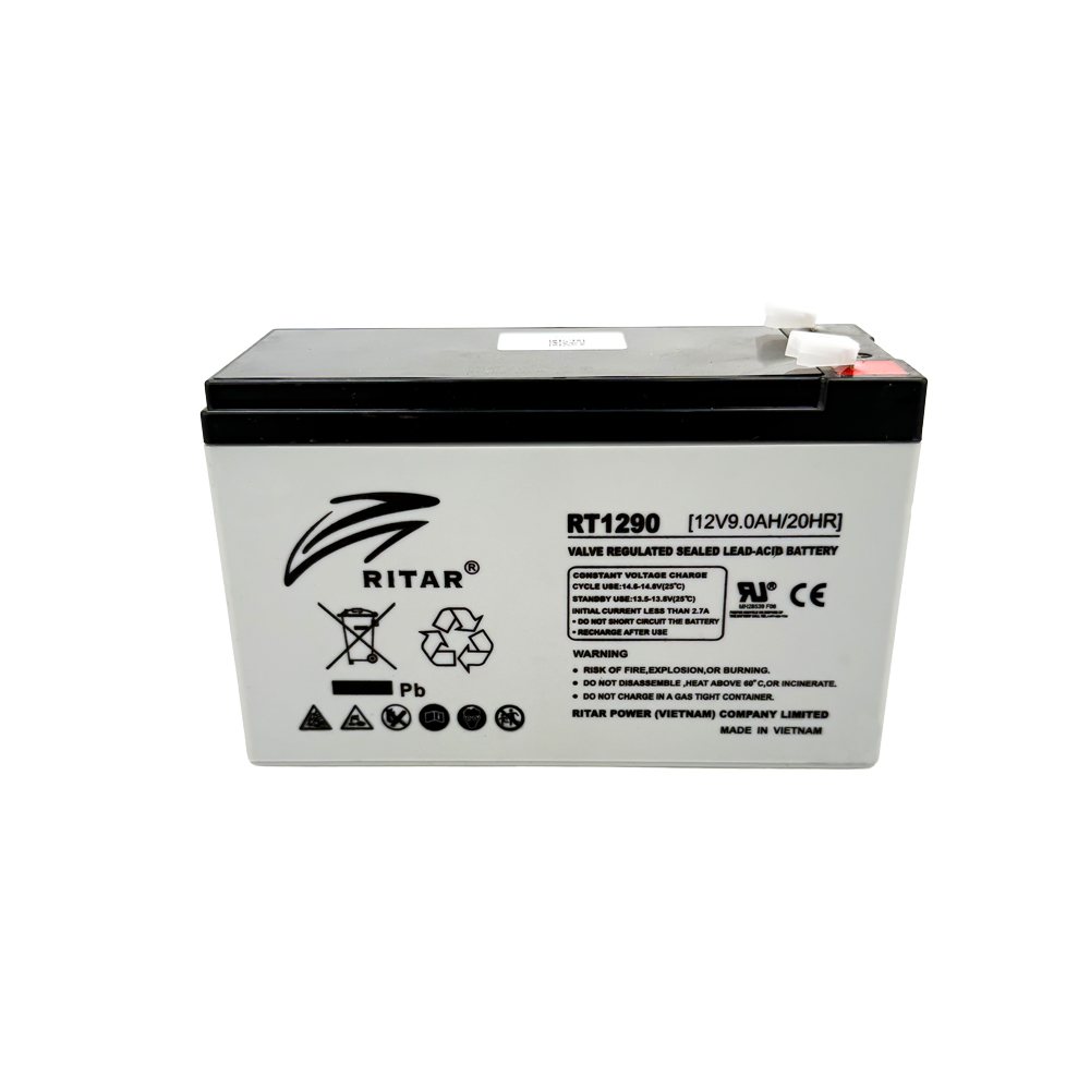 Ritar 12V 9 Ah Bakımsız Kuru Akü