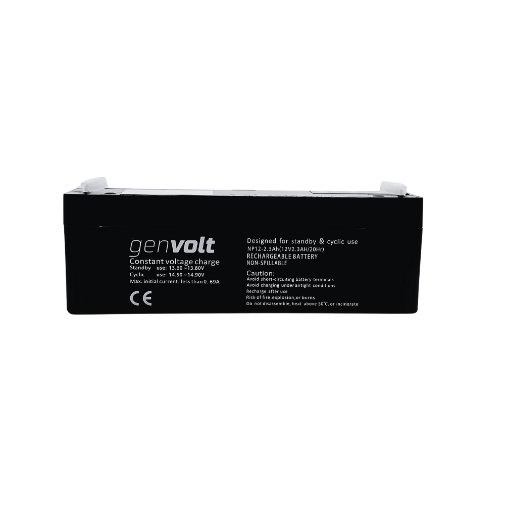 Genvolt NP12-2.3 12V 2.3Ah Bakımsız Kuru Akü