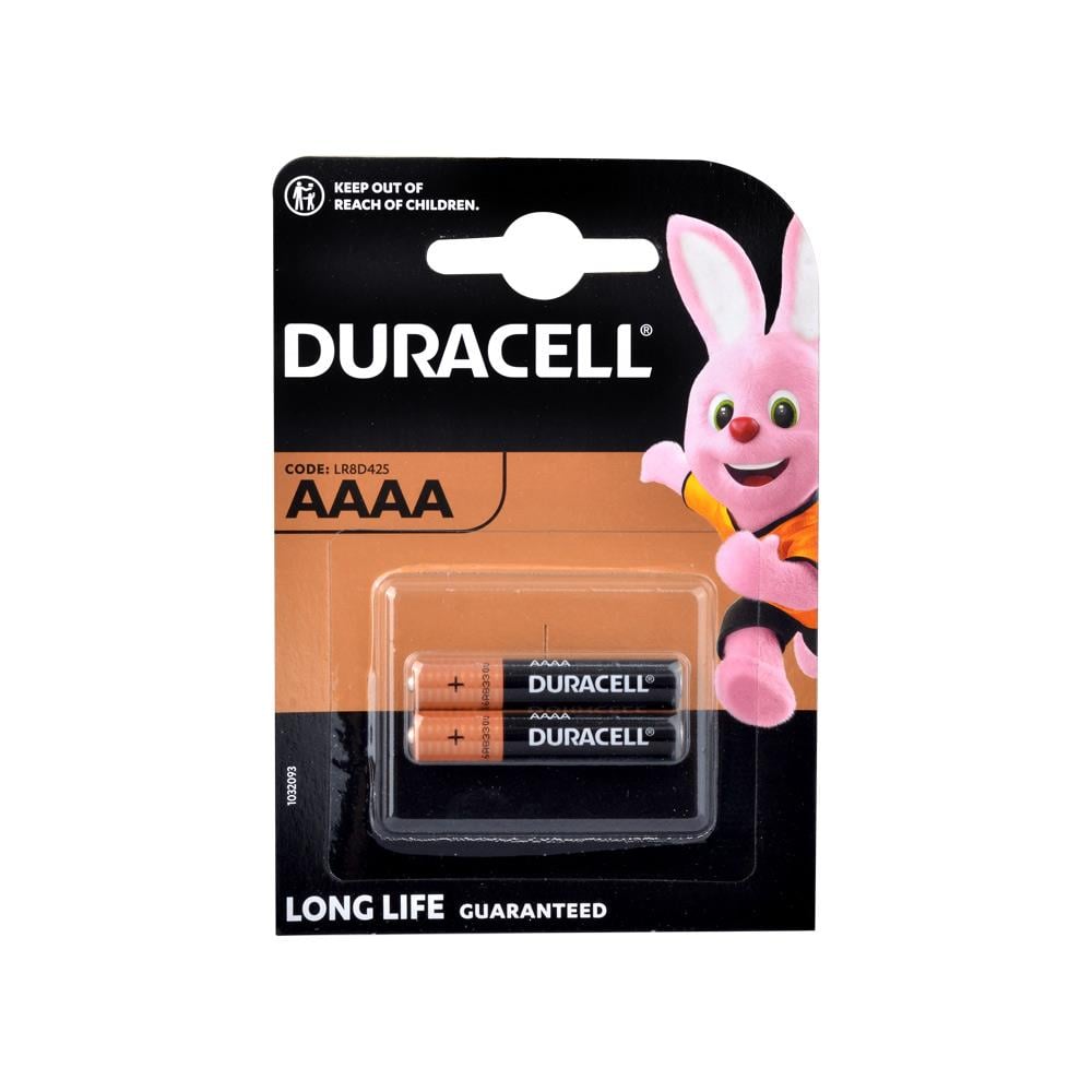 Duracell 1.5V AAAA LR8D425 Alkalin Pil 2li Blister