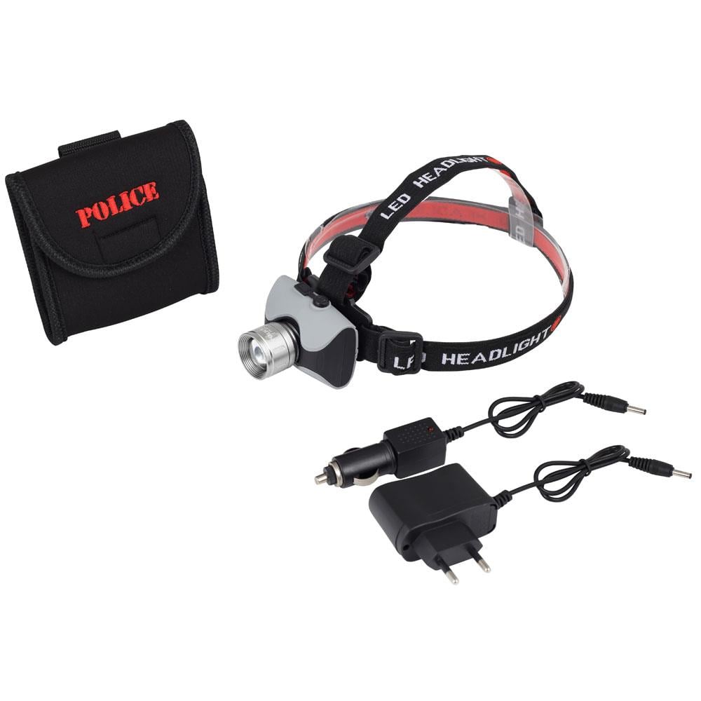 Police PS-1813 Cree Power Led Şarj Edilebilir Kafa Feneri