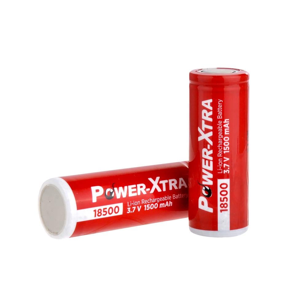 Power-Xtra 18500 3.7V 1500 mAh Şarjlı Pil Fiyatı - Pilburada.com