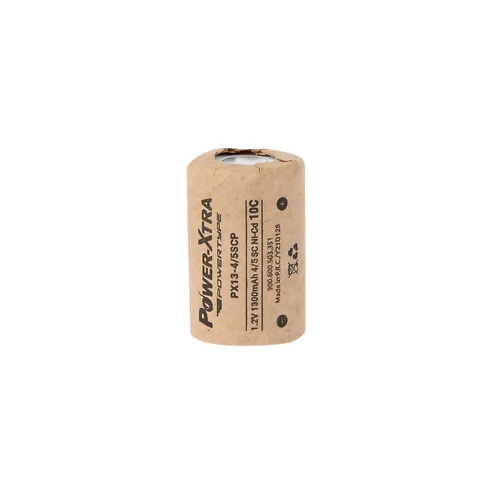 Power-Xtra PX13-4/5SCP - 1.2V 1300 Mah - 4/5 SC - Ni-Cd Şarjlı Pil