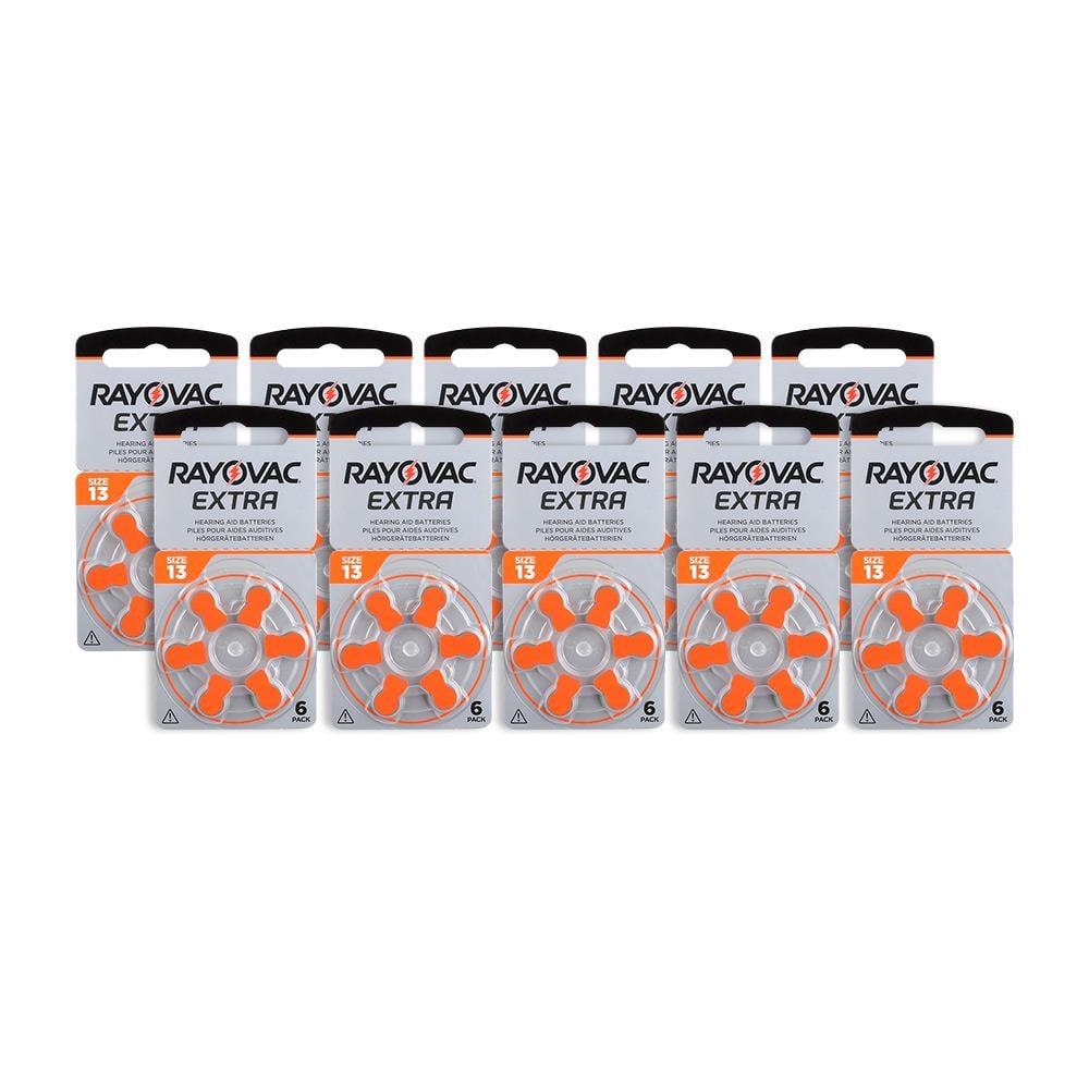 Rayovac Extra Advanced 13 / PR48 Numara Kulaklık Pili 6lı - 10lu Paket