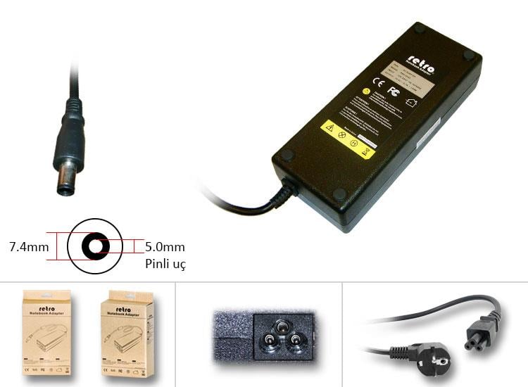 RETRO Dell 130W Pinli Uç Notebook Adaptör RNA-DL05