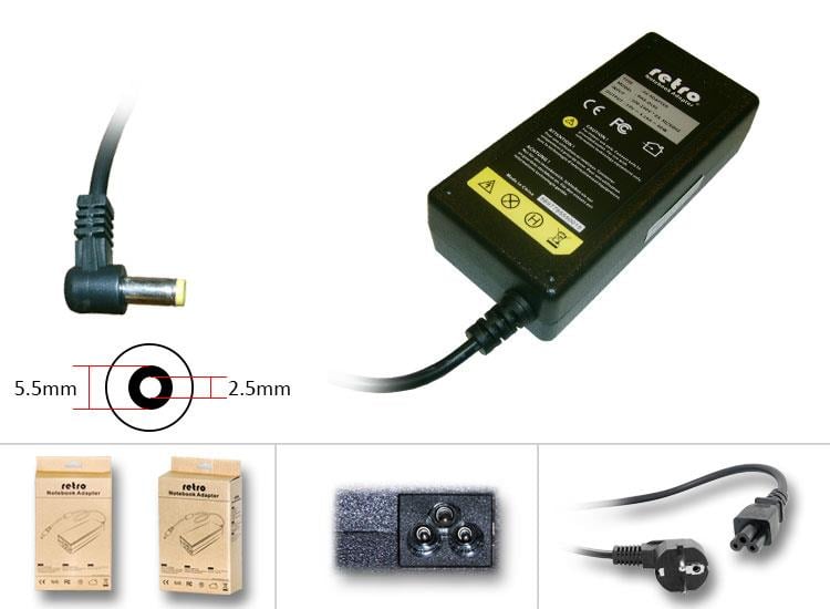 RETRO Dell Inspiron 1300 60W Notebook Adaptör RNA-DL01