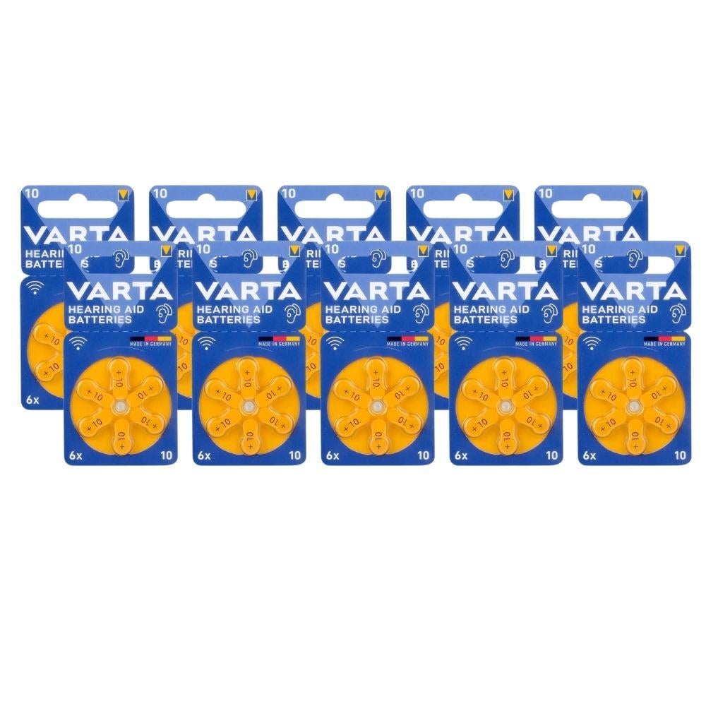 Varta 10 Kulaklık Pili 6lı Blister 10Lu Paket
