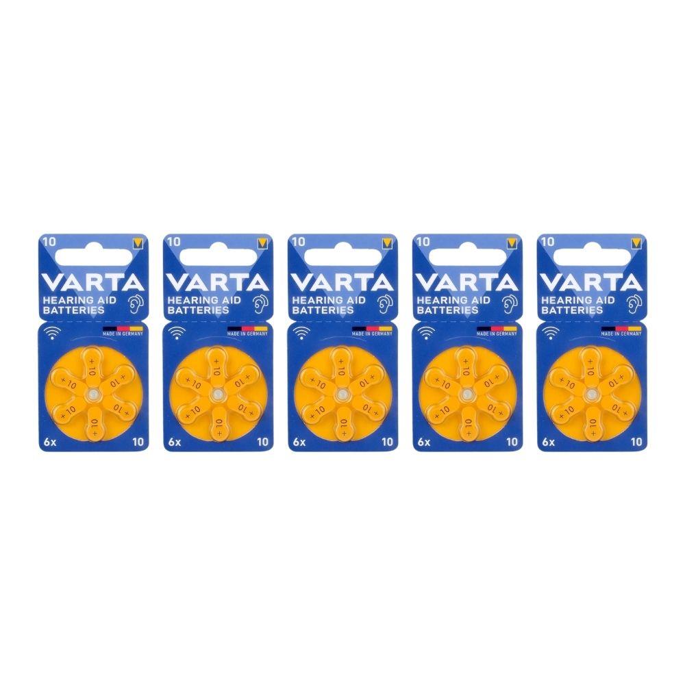 Varta 10 Kulaklık Pili 6lı Blister 5li Paket