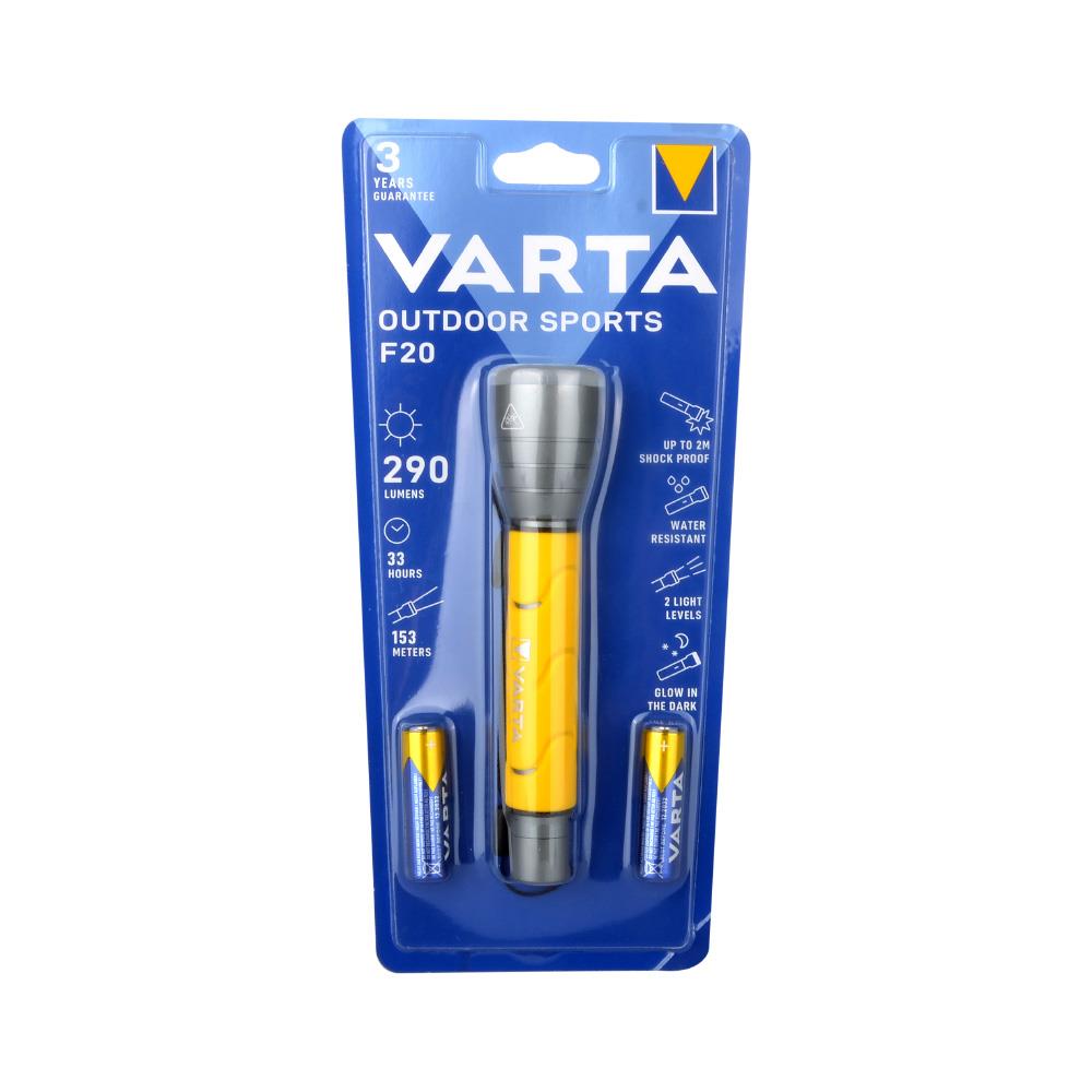 Varta 18628 Outdoor Sports F20 2AA Fener