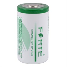 Forte 3.6V ER34615 D Size Lithium Pil