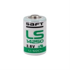Saft LS 14250 3.6V 1/2 AA Size Kısa Kalem Lithium (Li-SOCL2) Pil