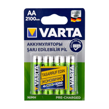 Varta Ready2Use Kalem Pil - AA 2100 Mah 3+1 Kart