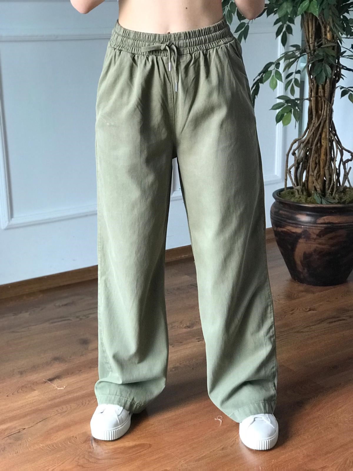 Bol Paça Tensel Pantolon 4707 Haki