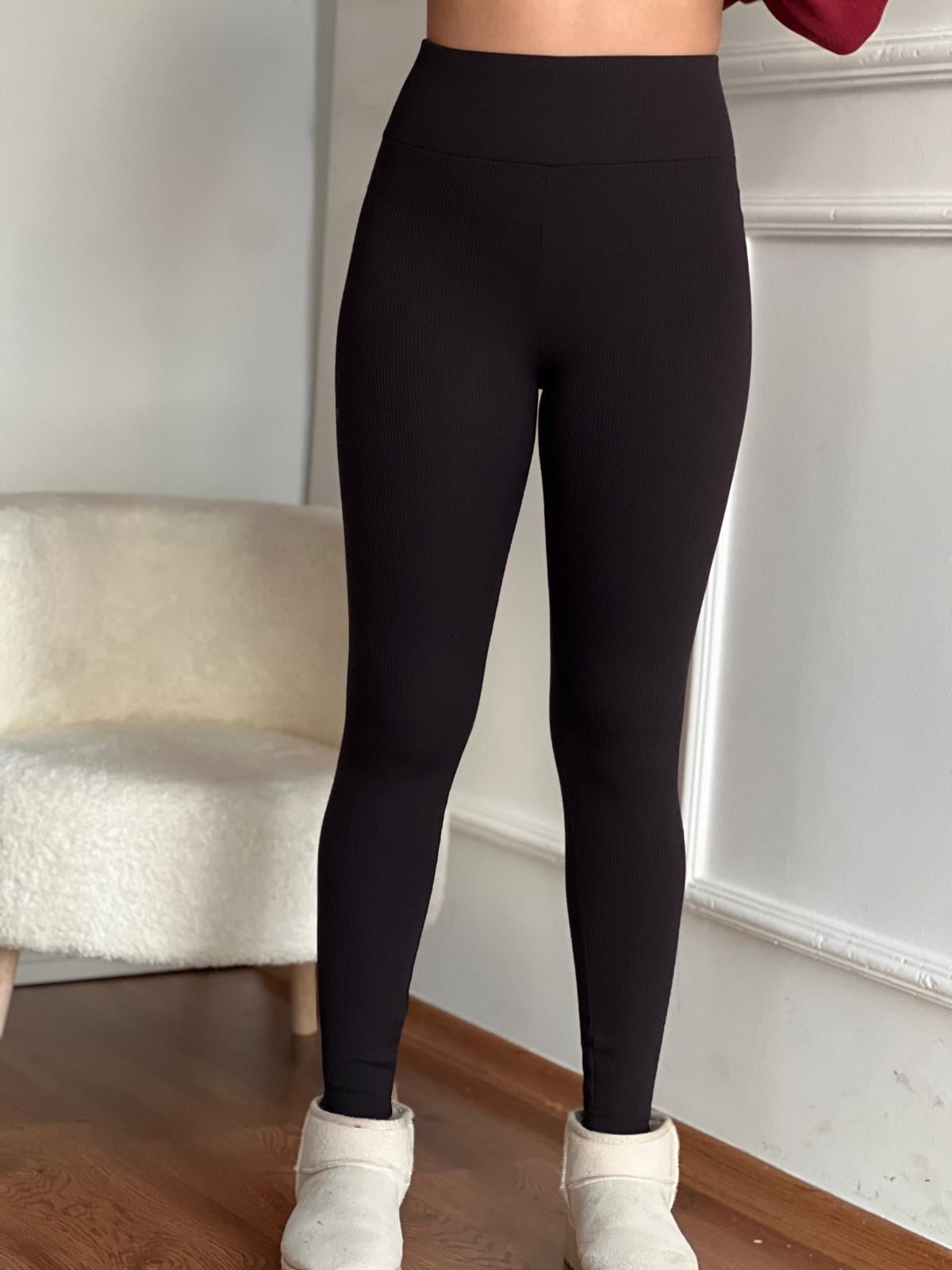 Kalın Kemer Tayt 1413 Siyah