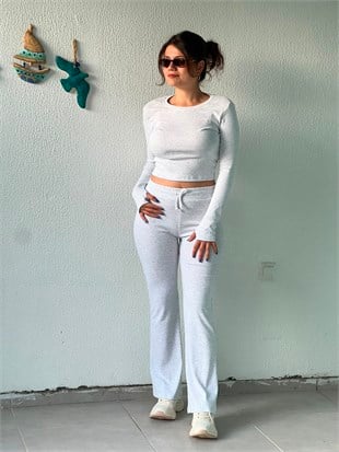 Body Eşofman Takım 29015 Gri