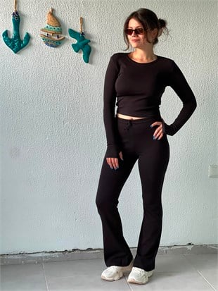 Body Eşofman Takım 29015 Siyah