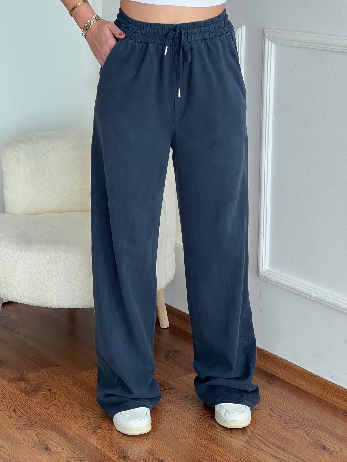 Bol Paça Tensel Pantolon 4707 Lacivert