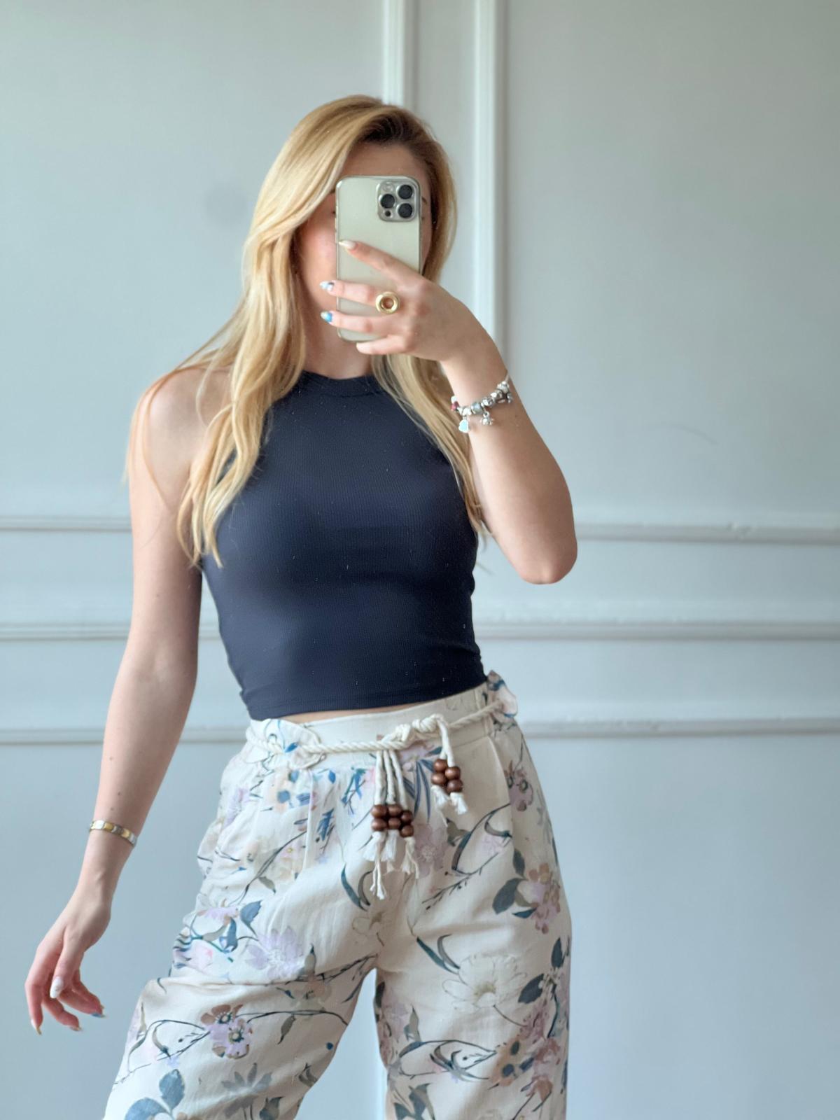 Crop Top 20810 Antrasit