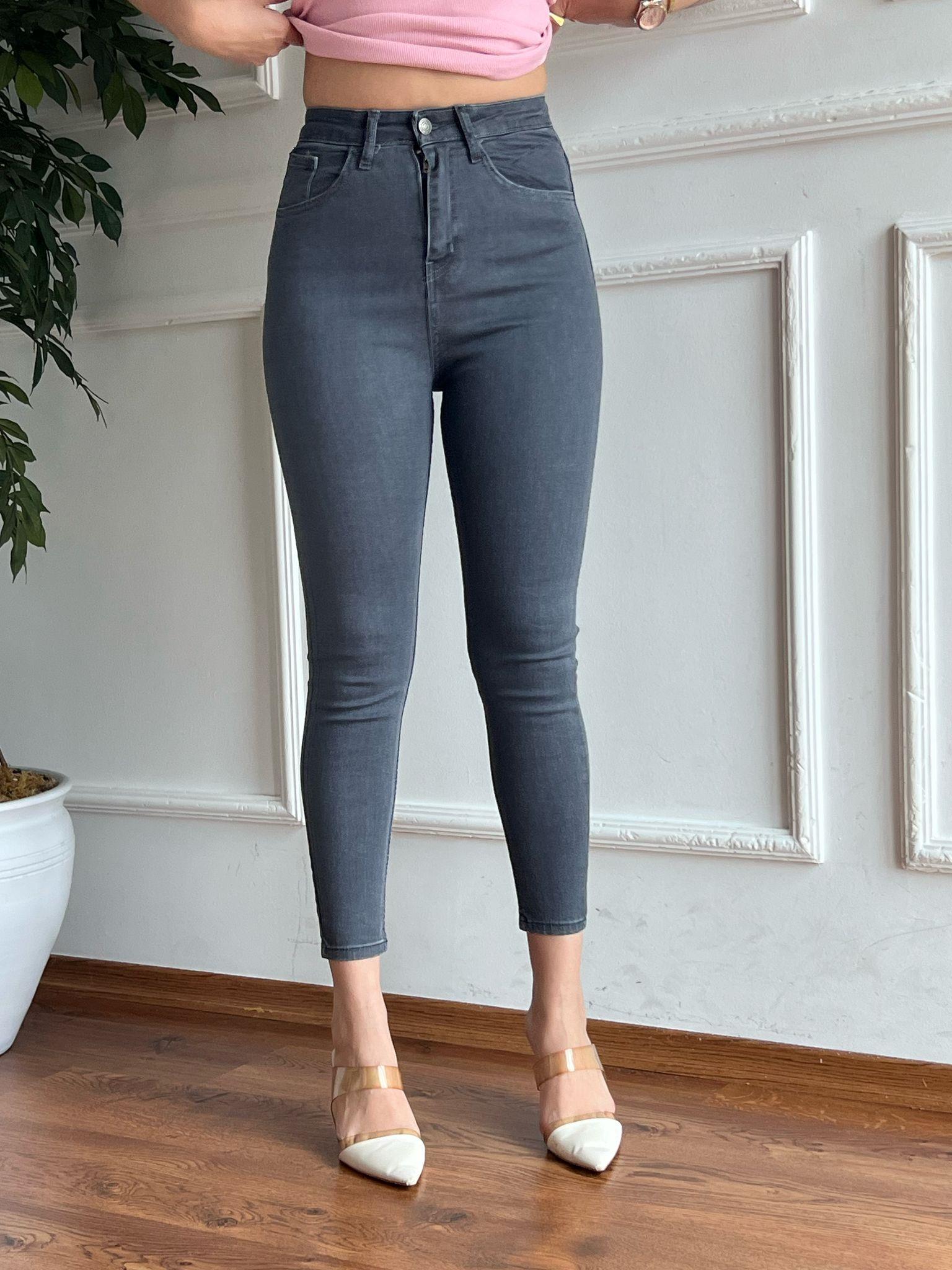 Dar Paça Pantolon 0112 Gri