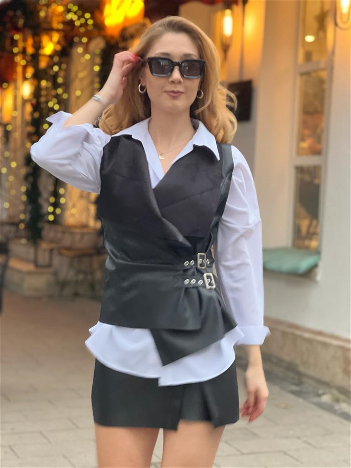 Deri Yelek 20584 Siyah