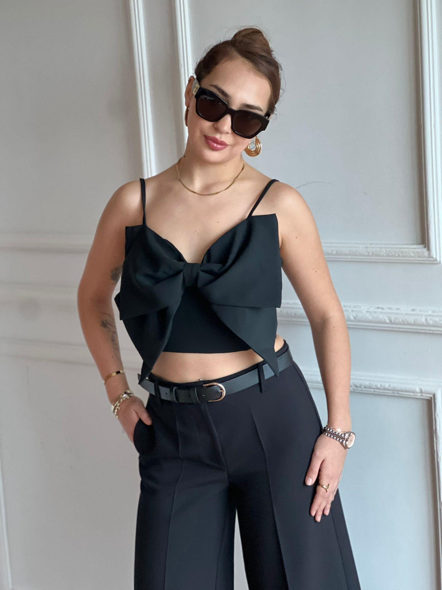 Fiyonklu Büstiyer 8000 Siyah