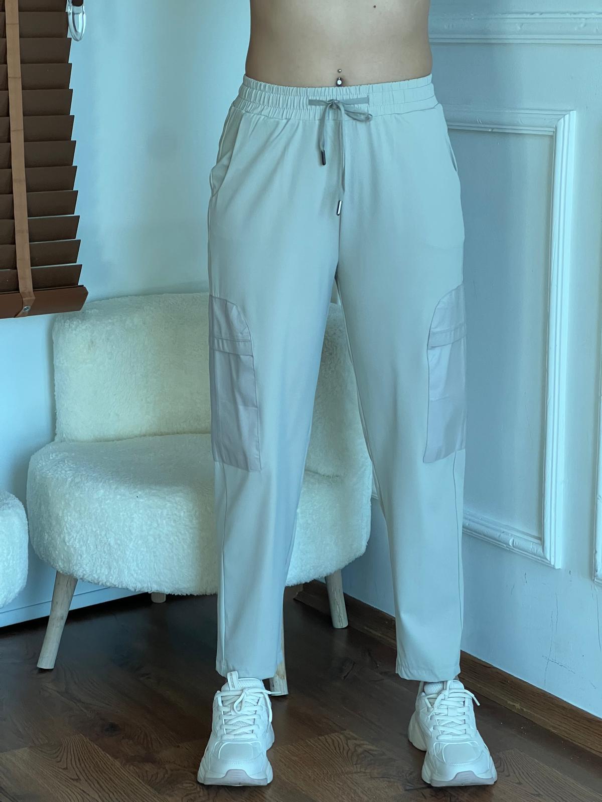 Kargo Cep Pantolon X-247 Bej