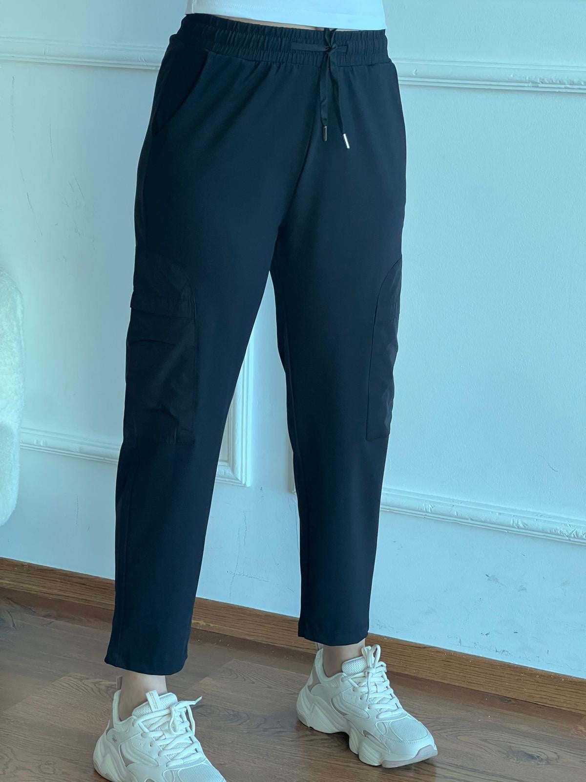 Kargo Cep Pantolon X-247 Siyah