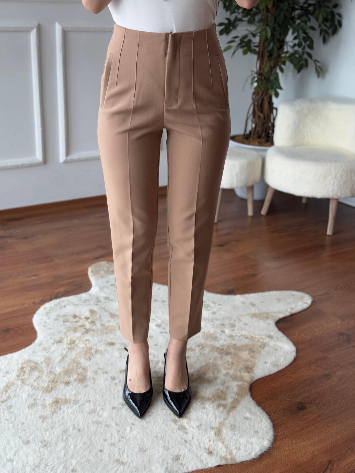 Önü Flotalı Pantolon 5113 Camel