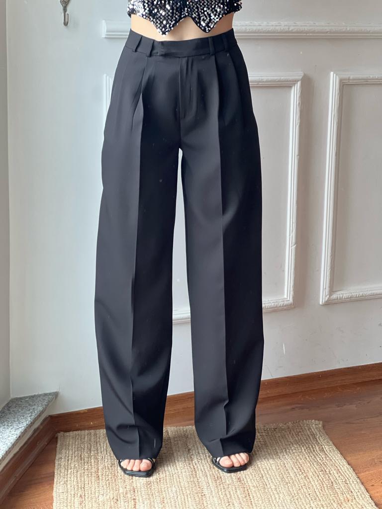 Palazzo Pantolon 231606 Siyah