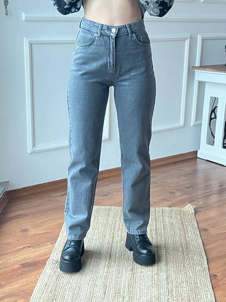 Şeffaf Kaplamalı Pantolon 71379 Antrasit