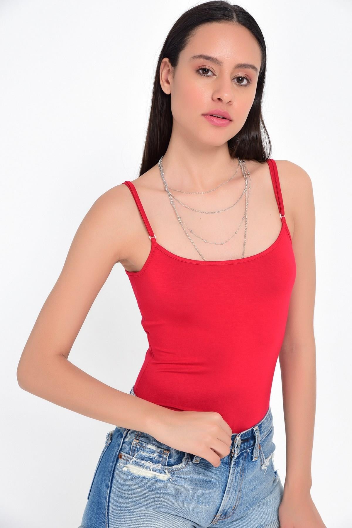 HN1814İp Askılı Basic Atlet