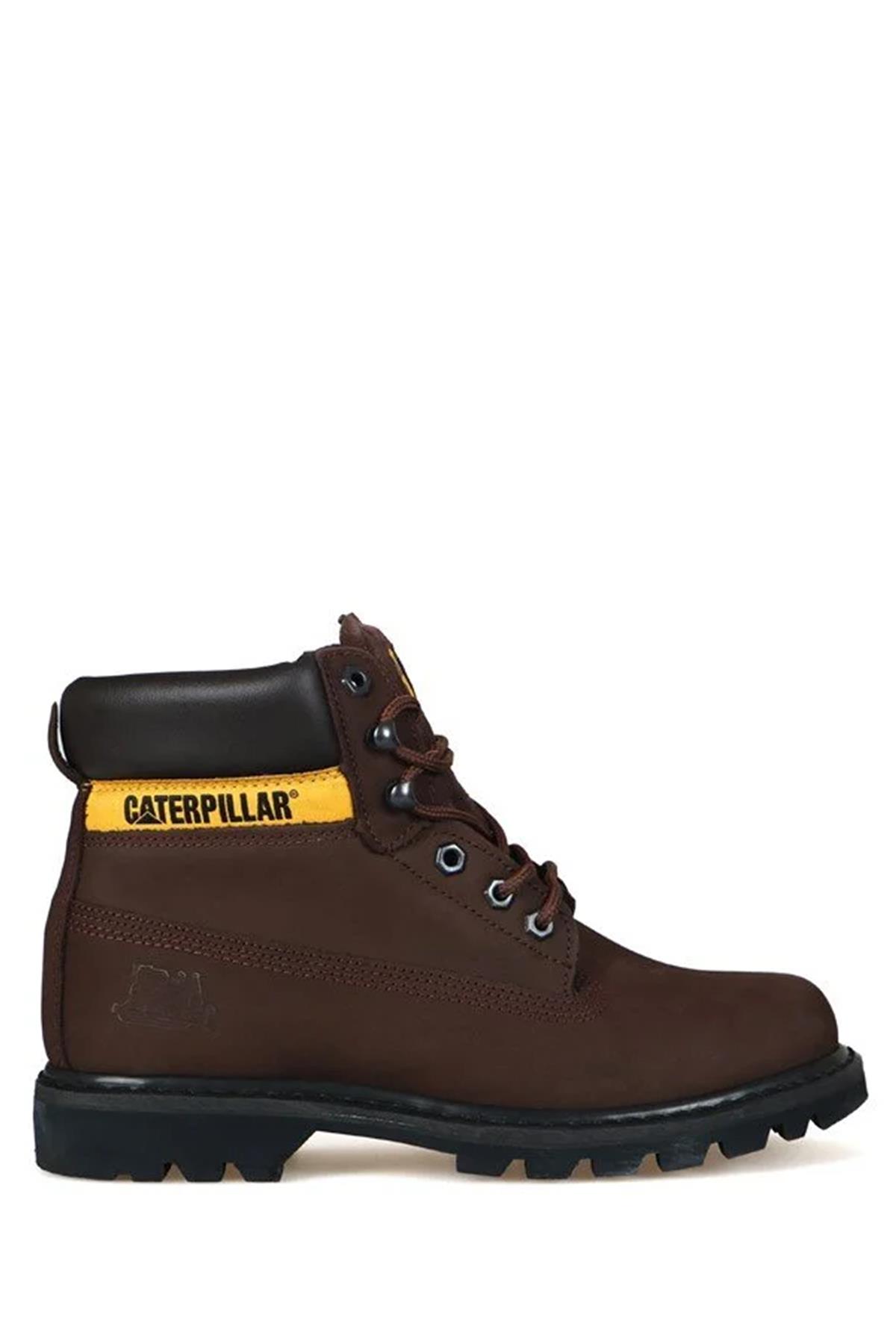 Caterpillar Colorado Hakiki Deri Çikolata Nubuk Erkek Bot