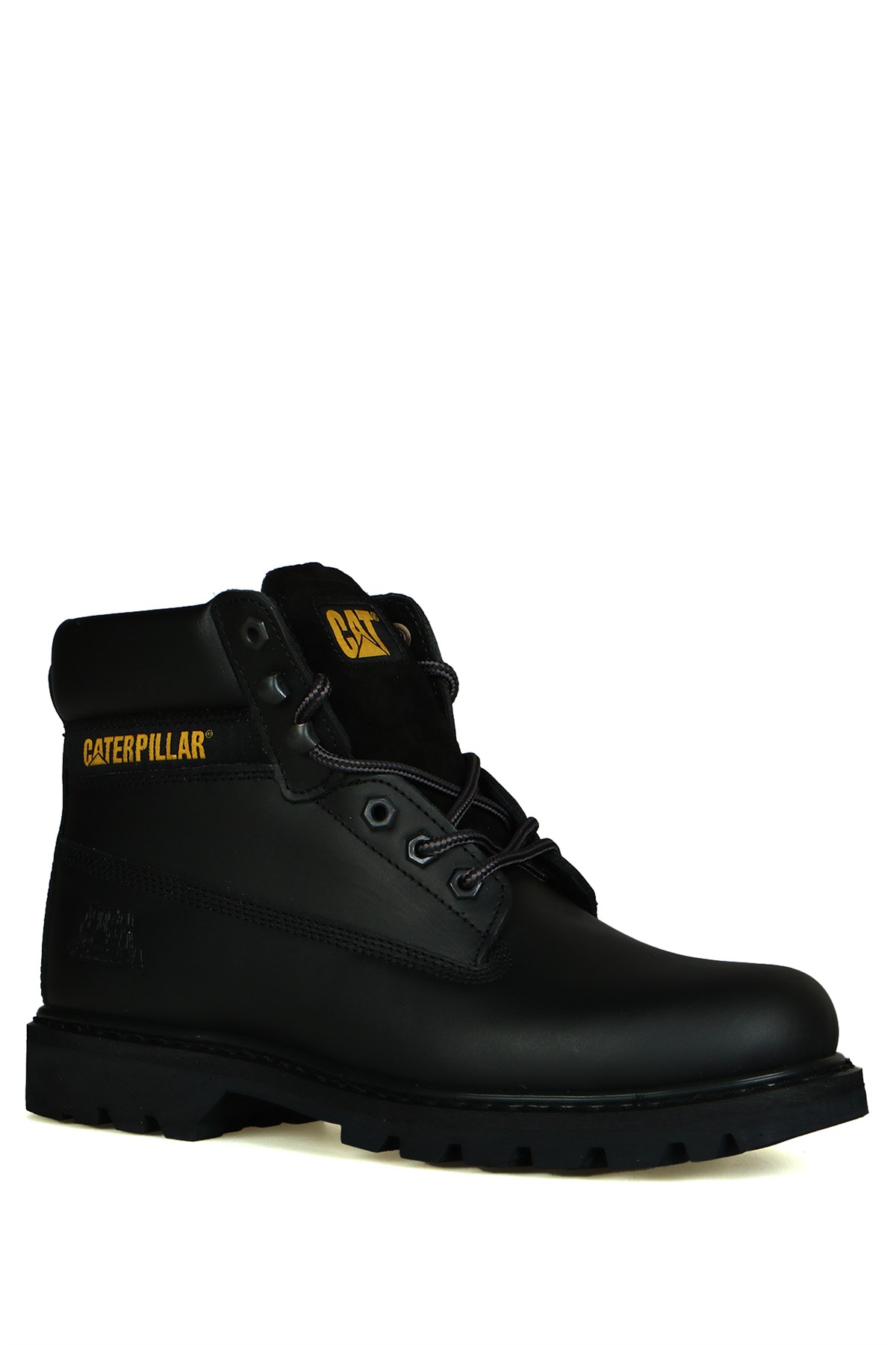 Caterpillar Colorado Hakiki Deri Siyah Erkek Bot 