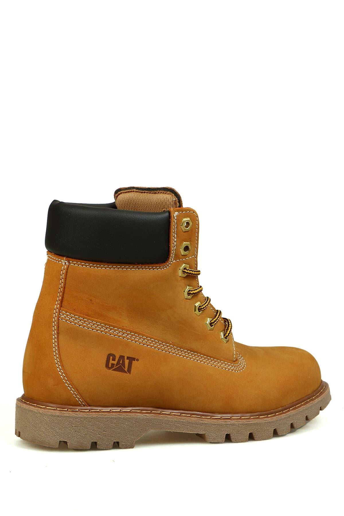 Caterpillar Clovis Sarı Nubuk Erkek Bot 