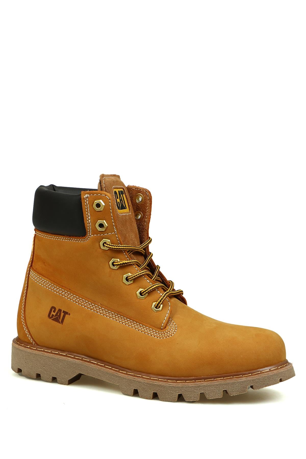 Caterpillar Clovis Sarı Nubuk Erkek Bot 
