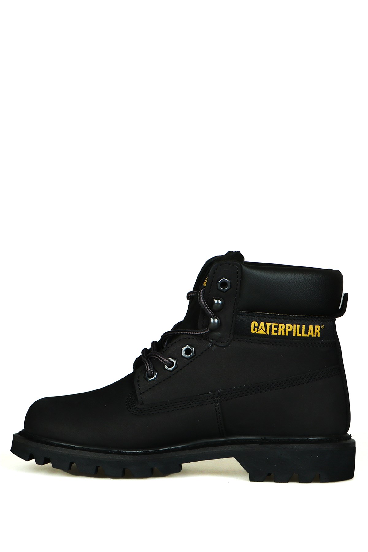 Caterpillar Colorado Hakiki Deri Siyah Nubuk Kadın Bot 