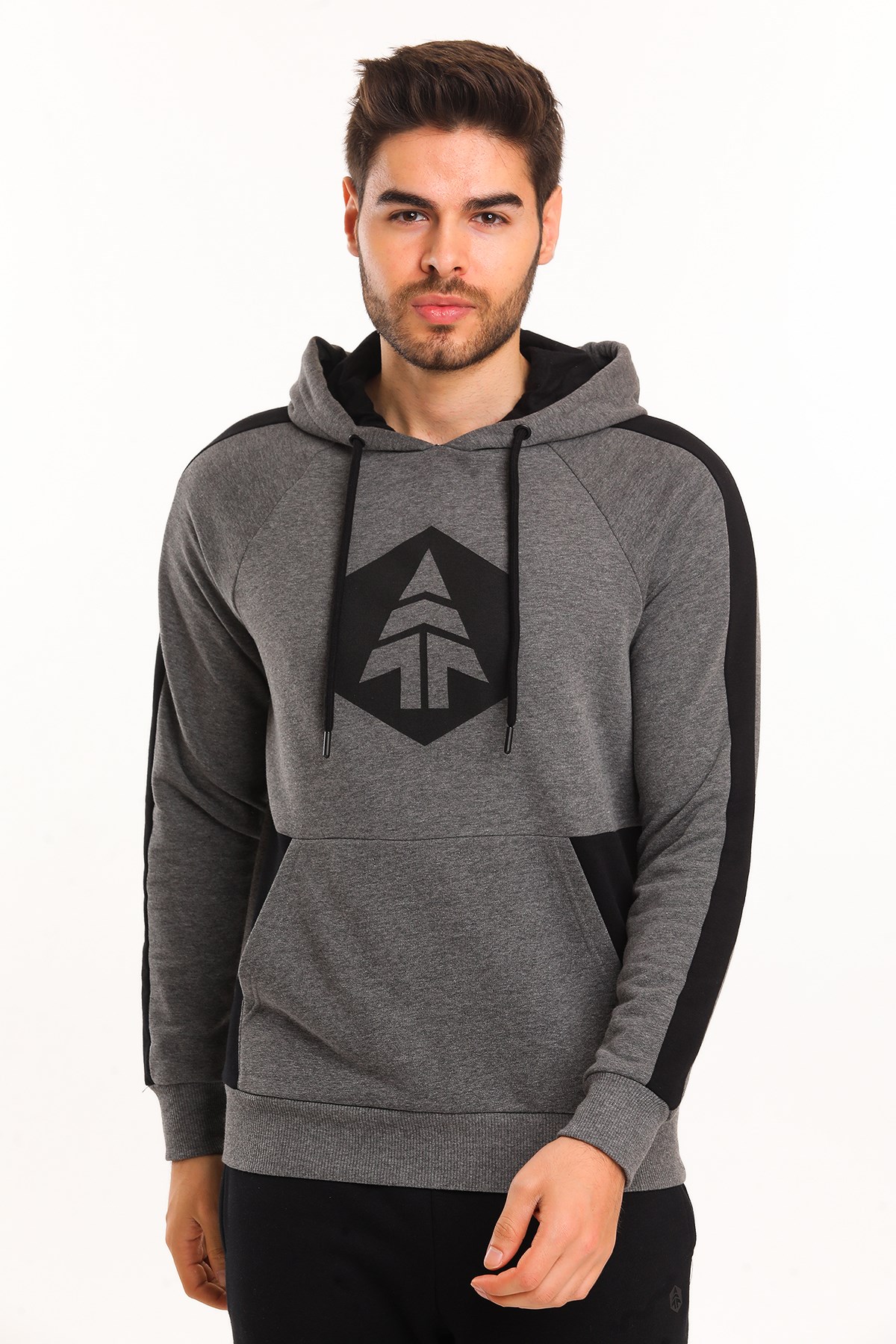 Hammer Jack Marten Antrasit-Melanj Erkek Sweatshirt 