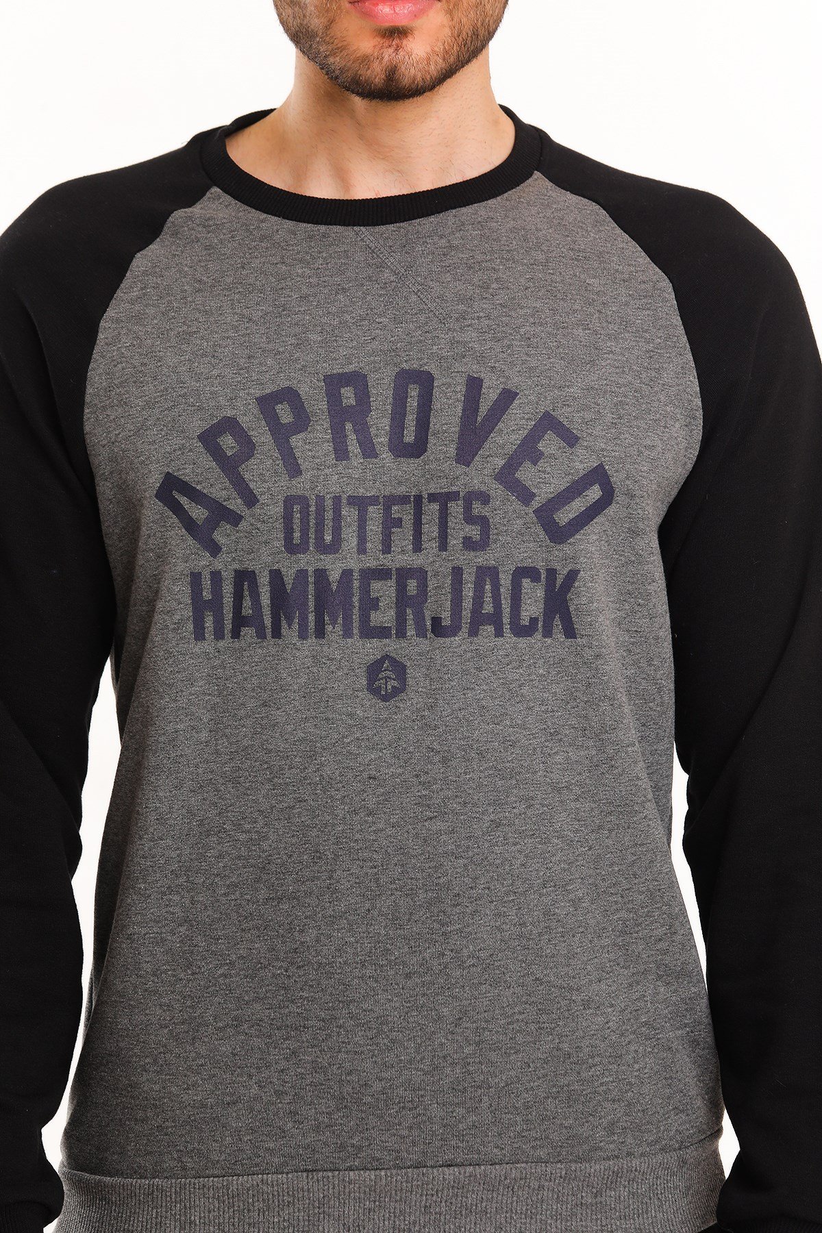 Hammer Jack Odin Antrasit-Melanj Erkek Sweatshirt