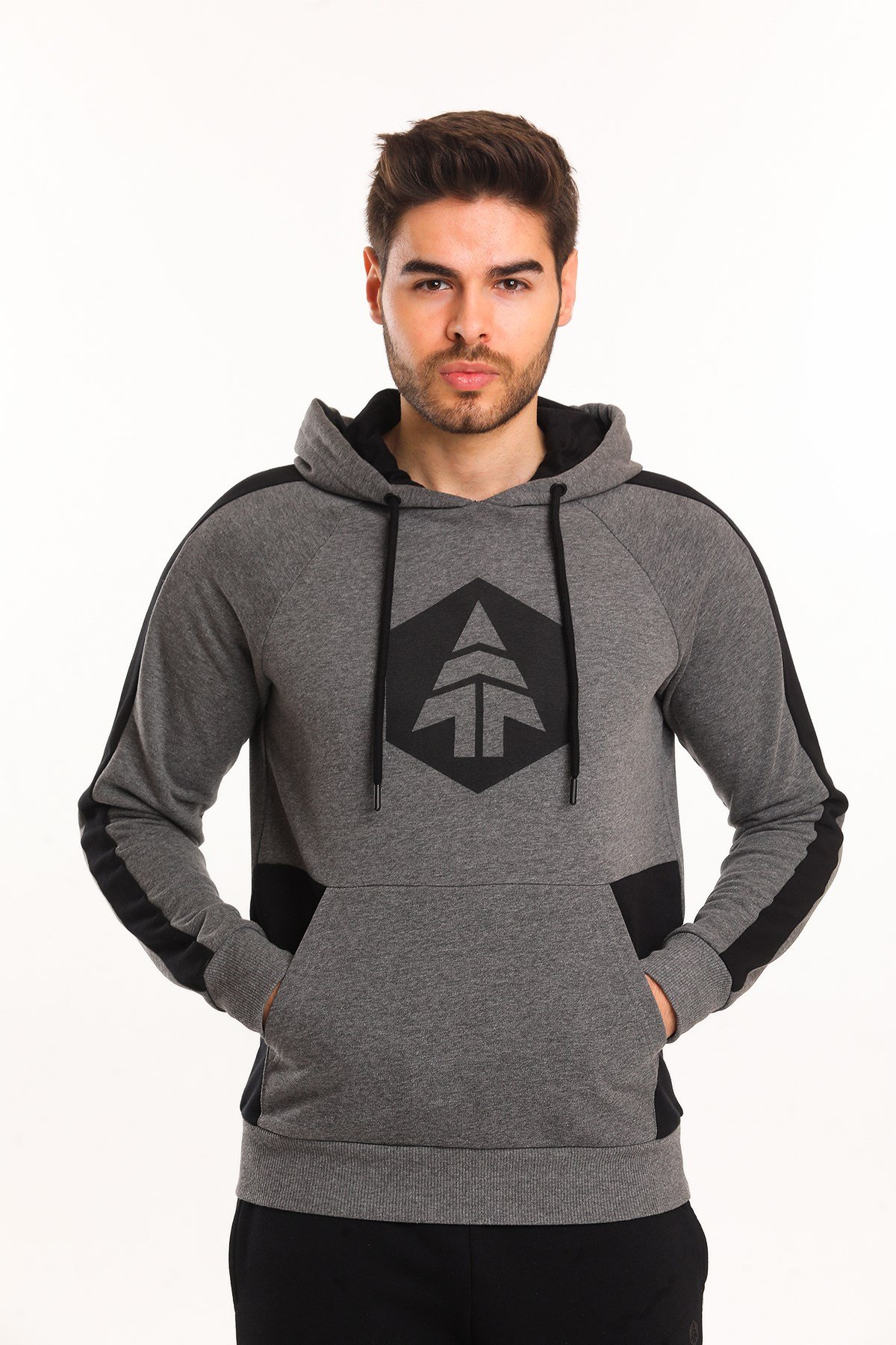 Hammer Jack Marten Antrasit-Melanj Erkek Sweatshirt 