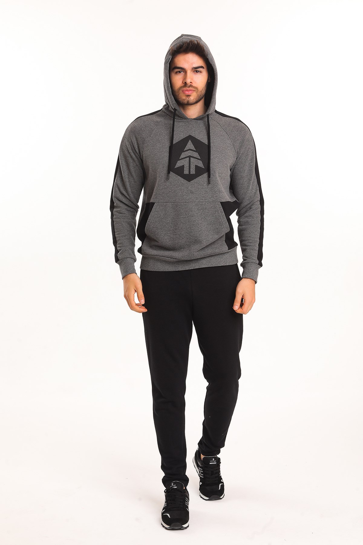 Hammer Jack Marten Antrasit-Melanj Erkek Sweatshirt 