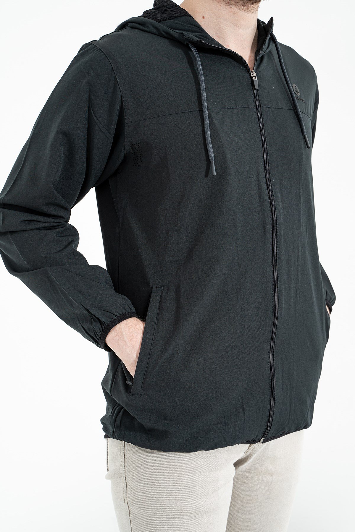 Hammer Jack Aleron Antrasit Erkek Fermuarlı Eşofman Üst 