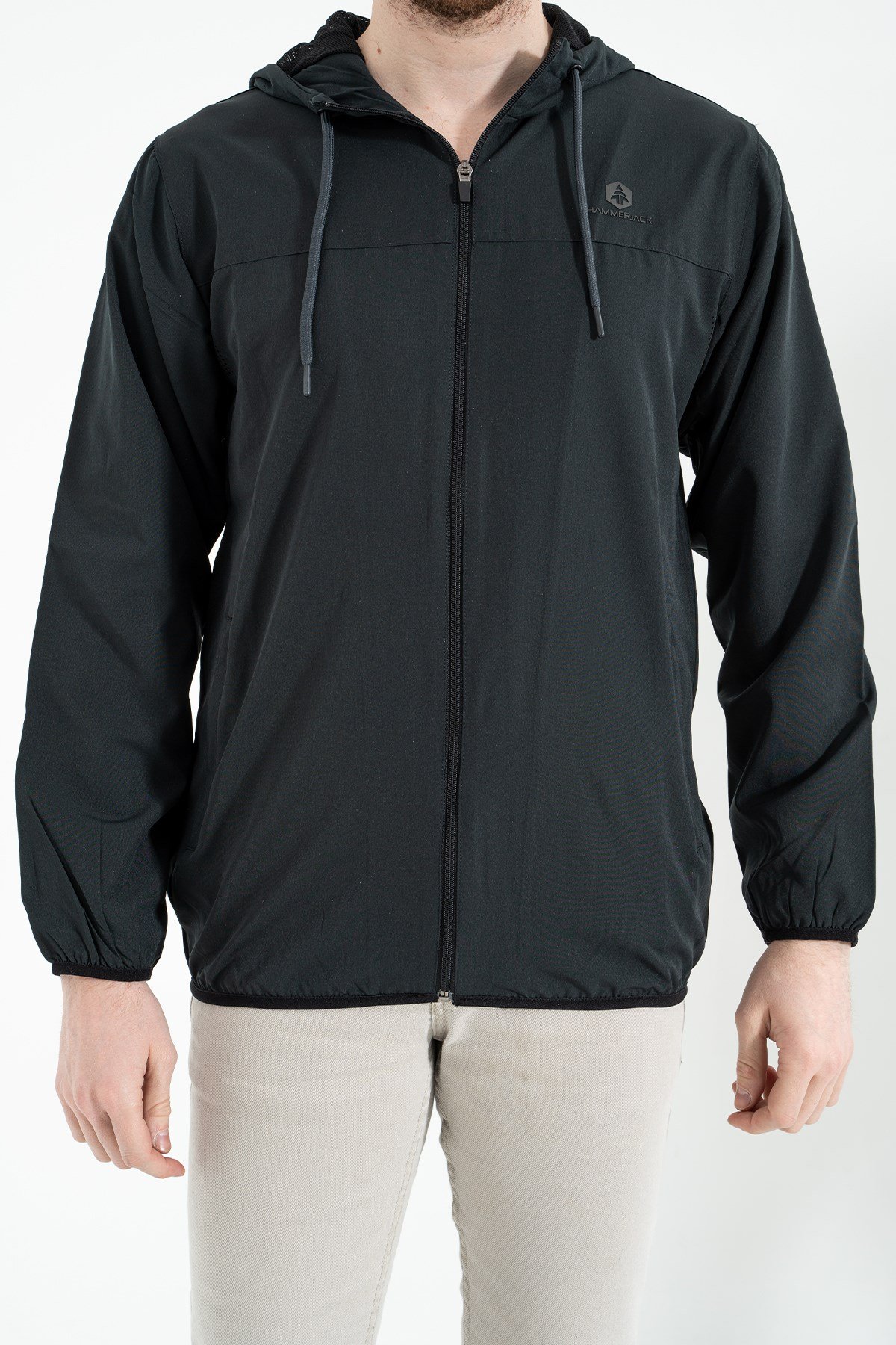 Hammer Jack Aleron Antrasit Erkek Fermuarlı Eşofman Üst 