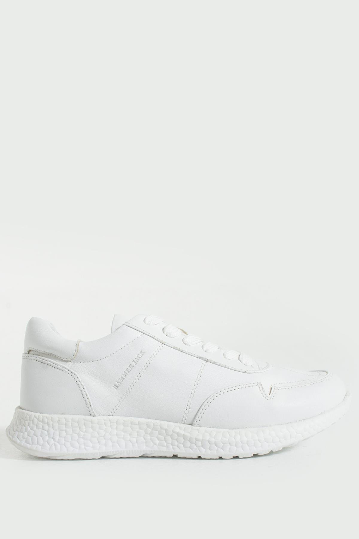 Hammer Jack Baley Hakiki Deri Beyaz Bosphorus Erkek Spor Ayakkabı