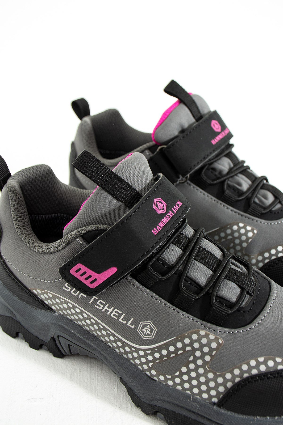Hammer Jack Lumpa Su Geçirmez Gri Fuşya Outdoor Çocuk Ayakkabı 